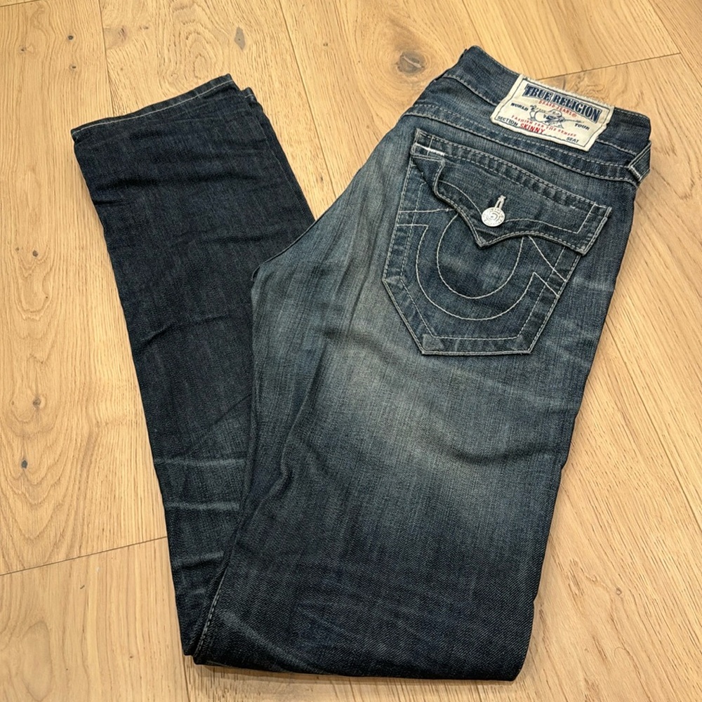 True Religion Blue Jeans - Like New!